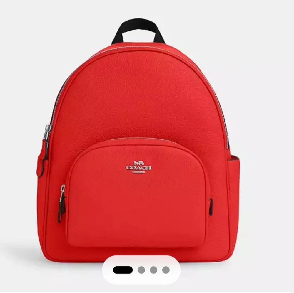 NWT! Style#5666, Coach Court Backpack in Miami Red ♥️ Only 1 Left!!!